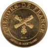 Jeton touristique - 77- Nesles - Le parc des félins - L'ïle des lémuriens - 2014