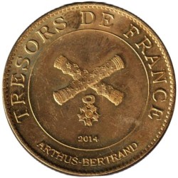 Jeton touristique - 80- Albert - Musée Somme - Centenaire de la grande guerre - 2014