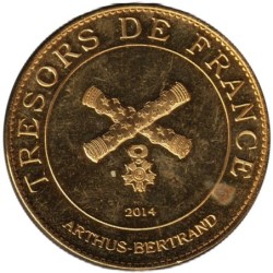Jeton touristique - 80- Thiépval - Somme France - Le monument - 2014