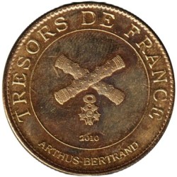 Jeton touristique - 80- Thiépval - Somme France - Le buste de soldat - 2010