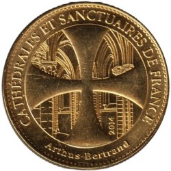 Jeton touristique - 83- Toulon - Cathédrale Notre-Dame de la Seds - 2014
