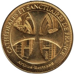 Jeton touristique - 83- Toulon - Cathédrale Notre-Dame de la Seds - 2014