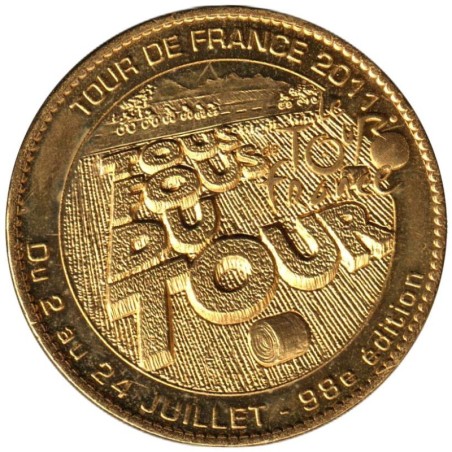 Jeton touristique - 92- Issy-les-Moulineaux - Tour de France - 2011
