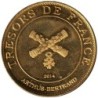 Jeton touristique - 95- Auvers-sur-Oise - Château - 2014