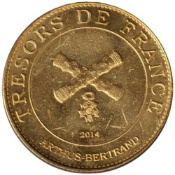 Jeton touristique - 95- Auvers-sur-Oise - Château - 2014