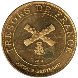 Jeton touristique - 95- Auvers-sur-Oise - Château - 2014