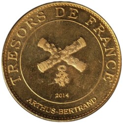 Jeton touristique - 95- Auvers-sur-Oise - Château - 2014