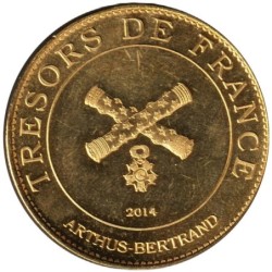 Jeton touristique - 95- Auvers-sur-Oise - Château - 2014