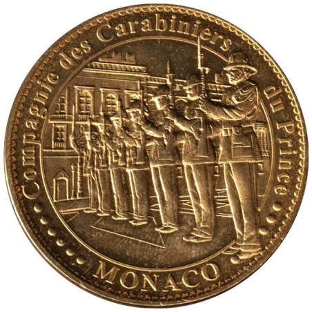 Jeton touristique - 98- Monaco  - Compagnie des carabiniers du prince - 2012