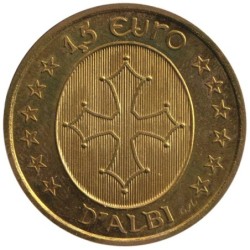 ALBI - 1,5 euro des villes - 1996 - Etat : SUP