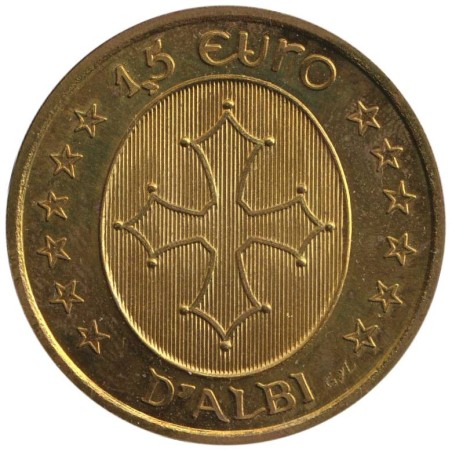 ALBI - 1,5 euro des villes - 1996 - Etat : SUP ALBI - 1,5 euro des villes - 1996 - Etat : SUP