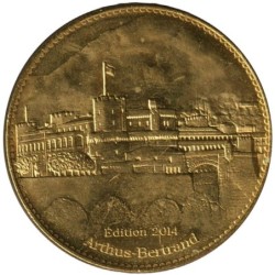 Jeton touristique - 98- Monaco  - Le Palais Princier - 2014