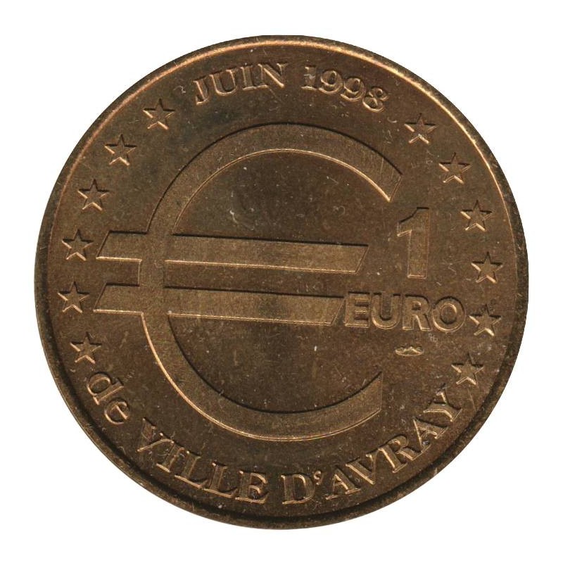 AVRAY - 1 euro des villes - 1998 - Etat : SUP
