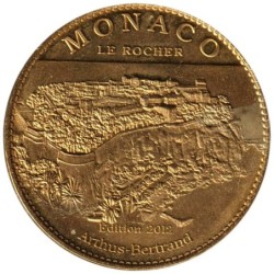 Jeton touristique - 98- Monaco  - Grand prix F1 - Le rocher - 2012