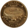 Jeton touristique - 99- Pologne  - Euro 2012 - Stade de Warsaw - 2012