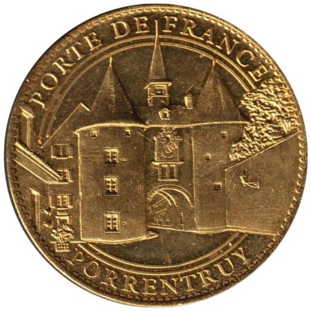 Jeton touristique - 99- Suisse - Porrentruy - Porte de France - 2010