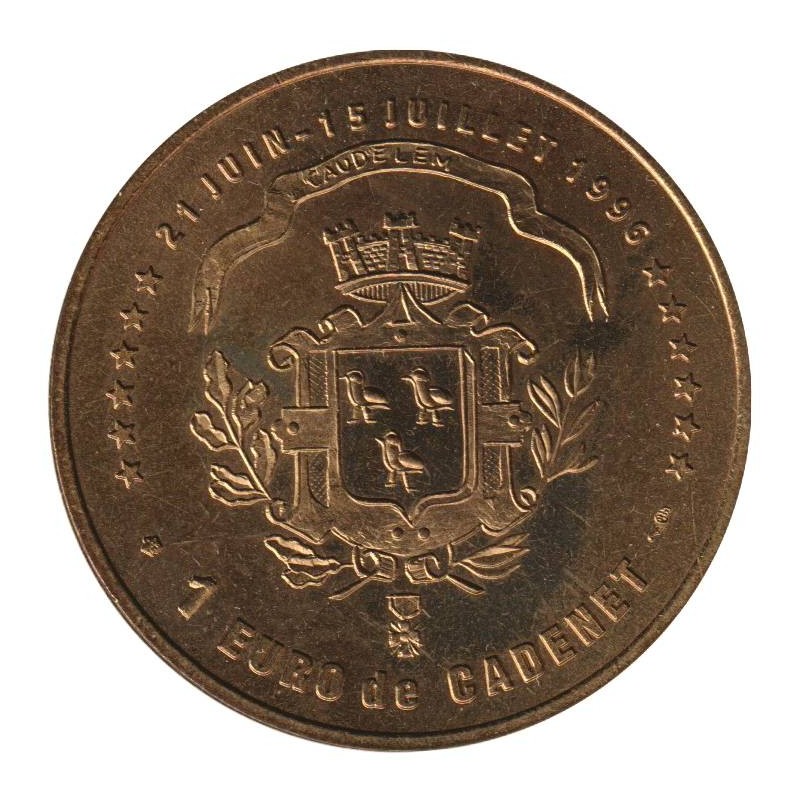 CADENET - 1 euro des villes - 1996 - Etat : SUP CADENET - 1 euro des villes - 1996 - Etat : SUP