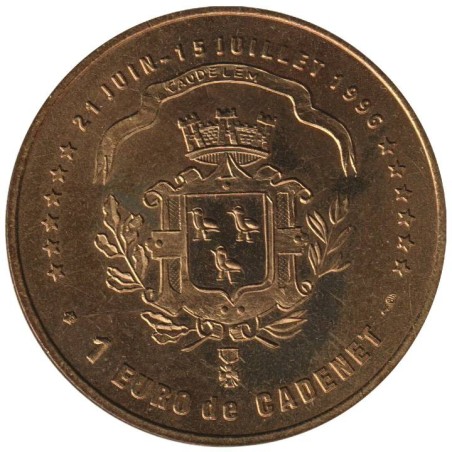 CADENET - 1 euro des villes - 1996 - Etat : SUP CADENET - 1 euro des villes - 1996 - Etat : SUP