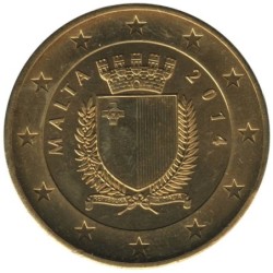 MALTE - 5 euros - 100 ans de la Première Guerre Mondiale - 2014