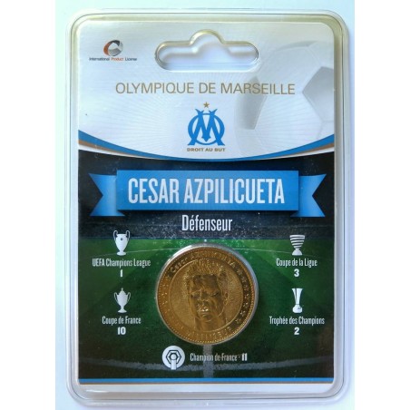13- Marseille - OM - César Azpilicueta - Défenseur - 2012