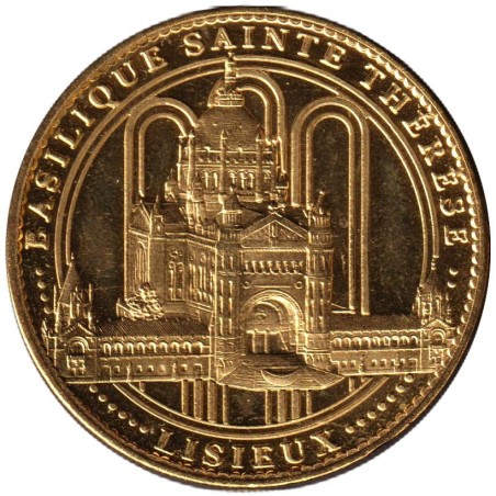 Jeton touristique - 14- Lisieux - Basilique - Sainte-Thérèse - 2010