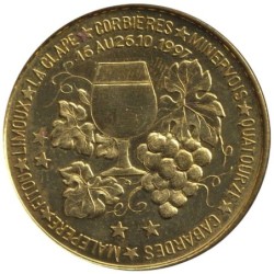 CARCASSONNE - 1,5 euro des villes - 1997 - Etat : SUP