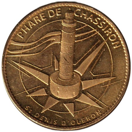 Jeton touristique - 17- Saint-Denis-d'Oléron - Phare de Chassiron - 2010