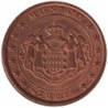 MONACO - 5 cents - 2001
