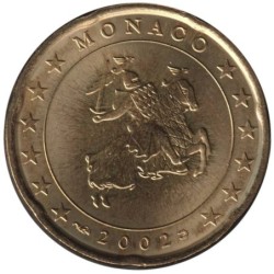 MONACO - 20 cents - 2002