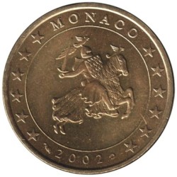 MONACO - 50 cents - 2002