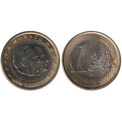MONACO - 1 euro - 2002