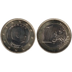 MONACO - 1 euro - 2014
