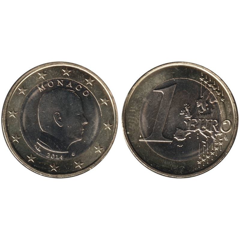 MONACO - 1 euro - 2014