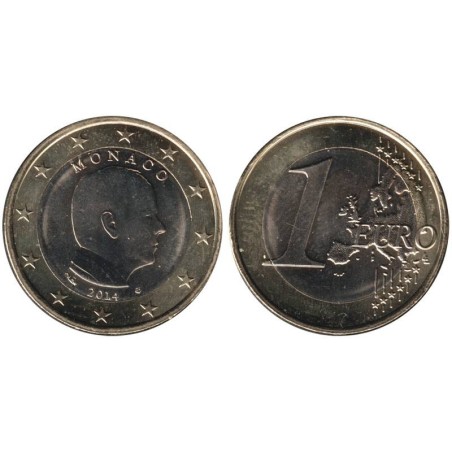 MONACO - 1 euro - 2014