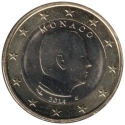 MONACO - 1 euro - 2014
