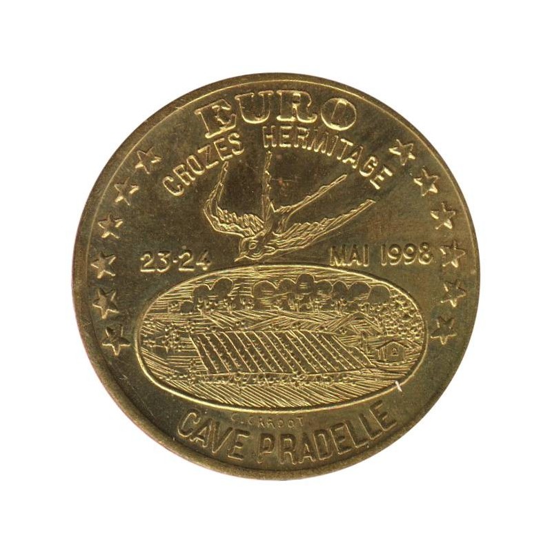 CROZE HERMITAGE - 1 euro des villes - 1998 - Etat : SUP CROZE HERMITAGE - 1 euro des villes - 1998 - Etat : SUP
