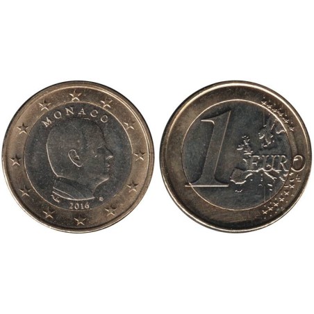 MONACO - 1 euro - 2016