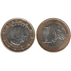 MONACO - 1 euro - 2018