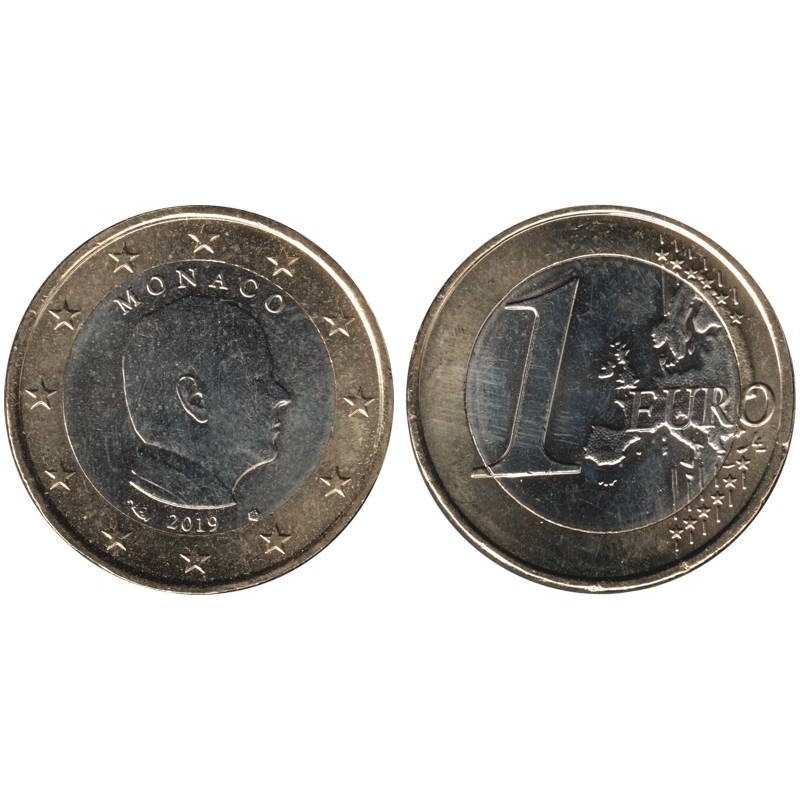 MONACO - 1 euro - 2019