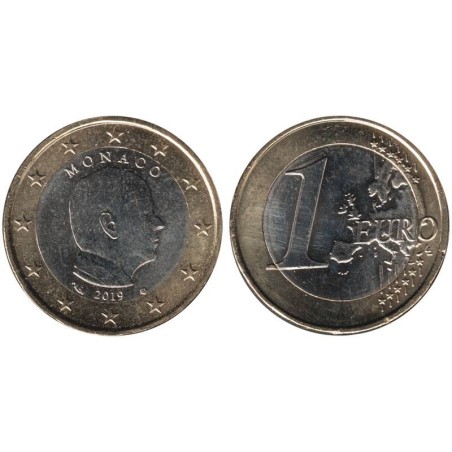 MONACO - 1 euro - 2019