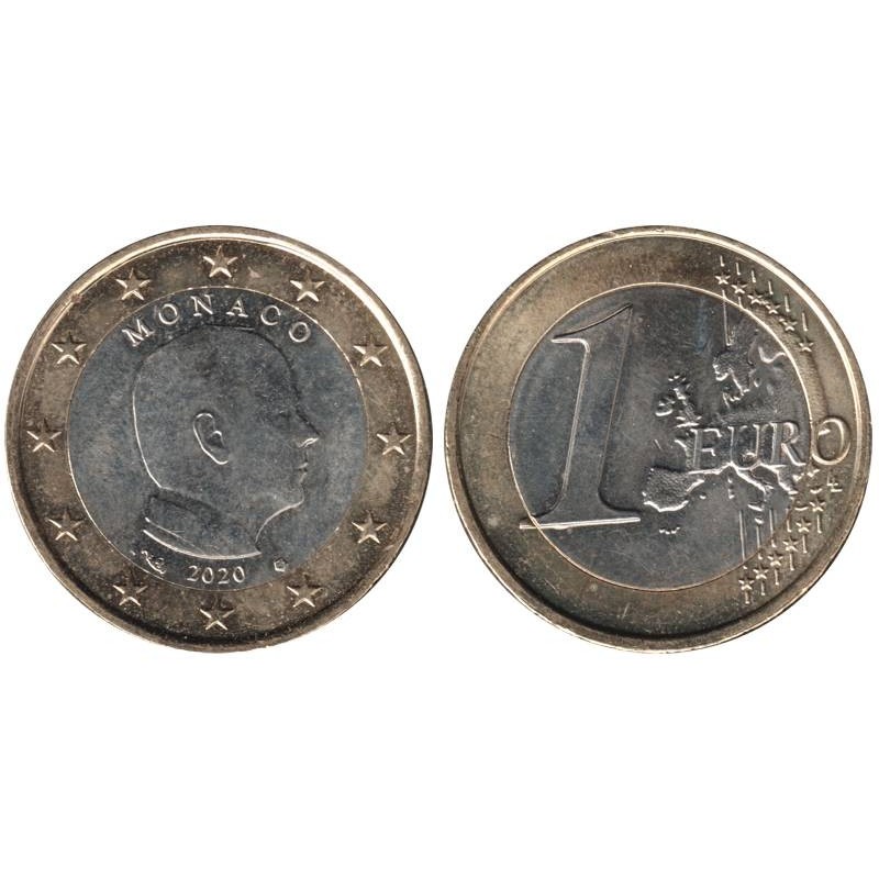 MONACO - 1 euro - 2020