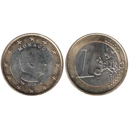 MONACO - 1 euro - 2020