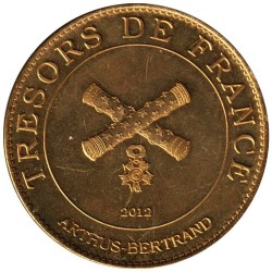 Jeton touristique - 21- Alise-Sainte-Reine - Alésia - Façades muséoparc - 2012