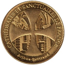 Jeton touristique - 22- Treguier - Sanctuaire - Statue de Saint-Yves - 2010