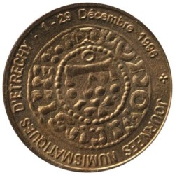 ETRECHY - 1,5 euro des villes - 1996 - Etat : SUP