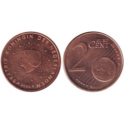 PAYS-BAS - 2 cents - 2002