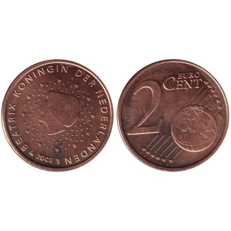 PAYS-BAS - 2 cents - 2003