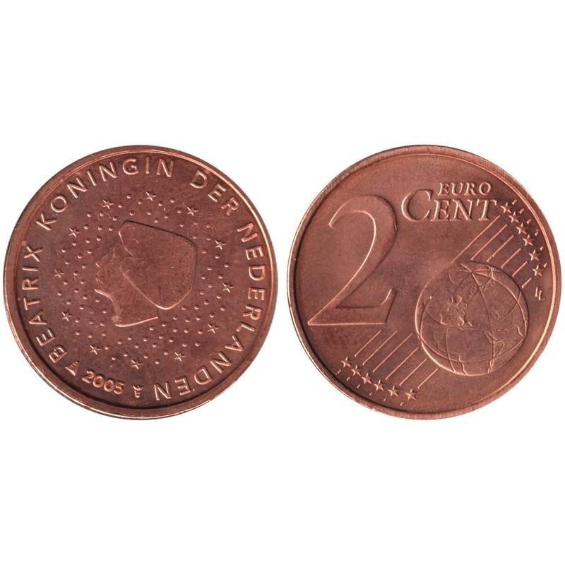 PAYS-BAS - 2 cents - 2005