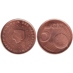 PAYS-BAS - 5 cents - 2001