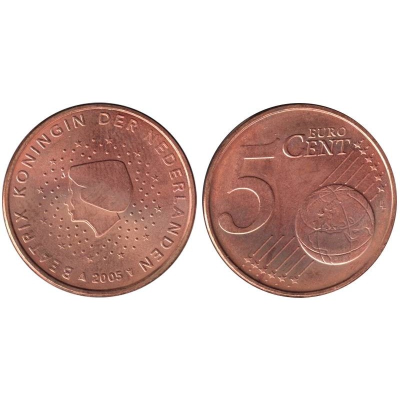 PAYS-BAS - 5 cents - 2005